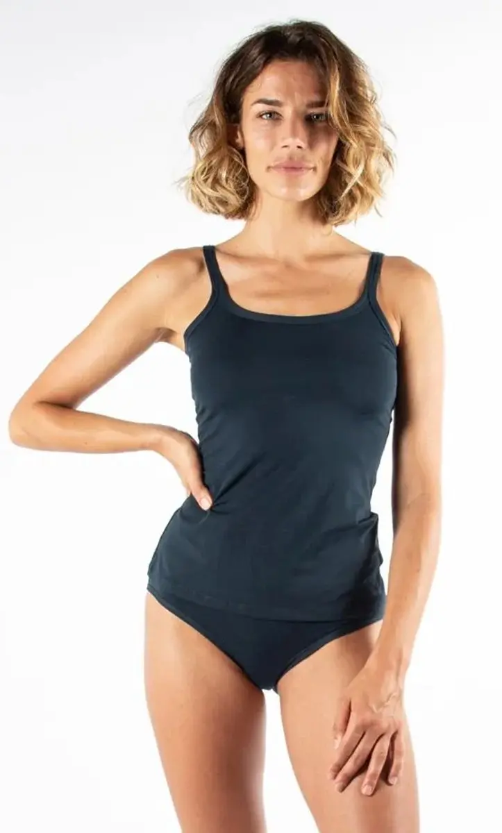 Fila Tanktop Dames - Marineblauw XS