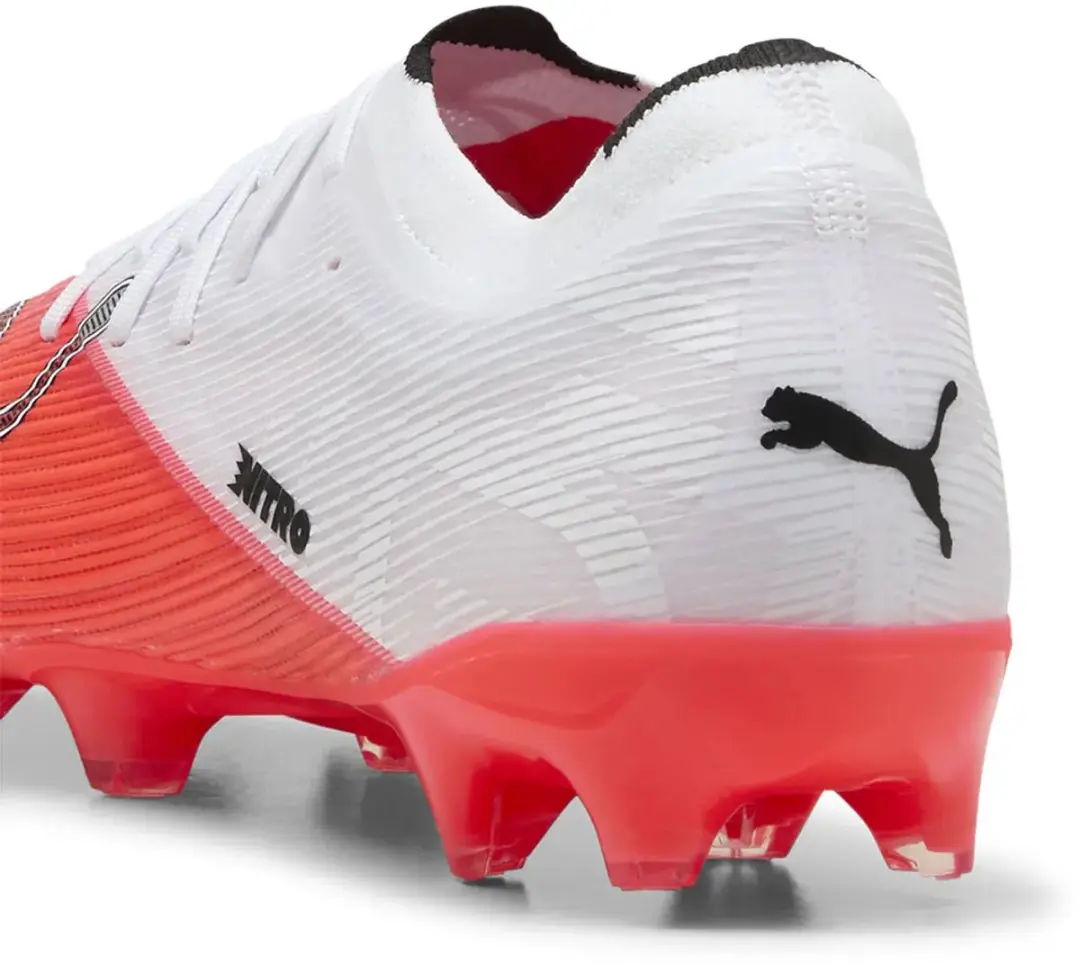 PUMA Ultra Nitro 7 Match FG/AG Sportschoenen 43 - Ultra Red/Black/White