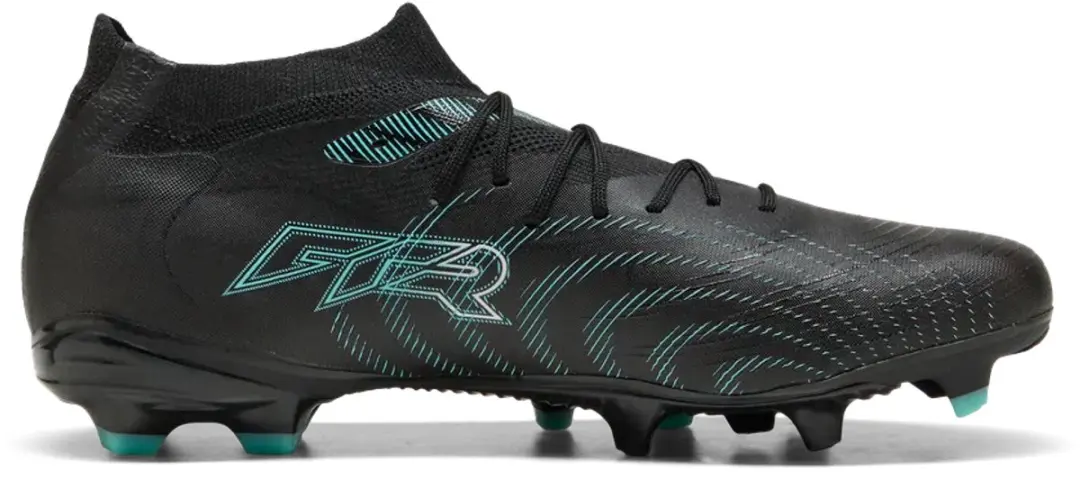 PUMA Future 9 Match FG/AG Sportschoenen 44.5 - Zwart/Intense Mint/Wit