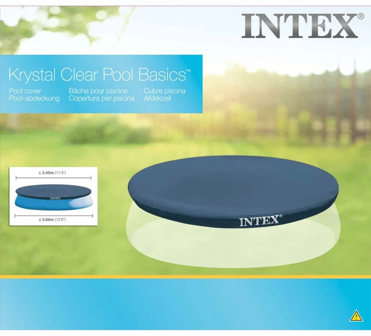 Intex Zwembadhoes Rond 366cm - Blauw