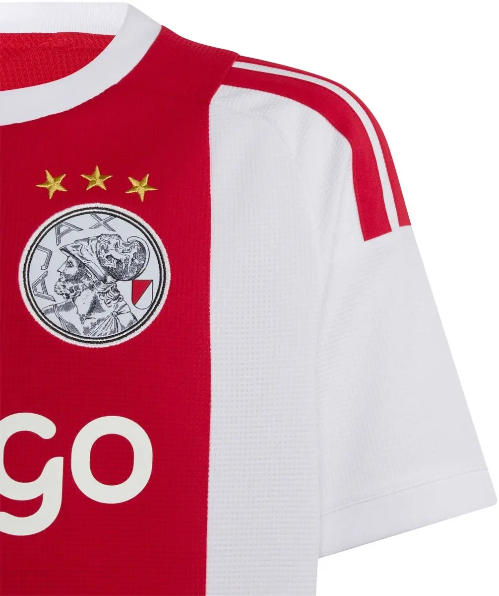 adidas Ajax Thuis Shirt 26/27 Junior 152 - Wit/Rood