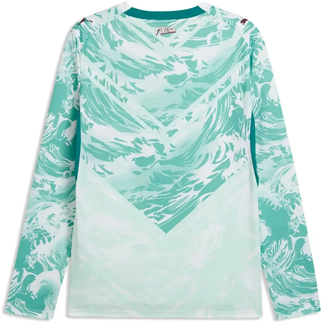PUMA Portugal 2026 Replica T-shirt Lange Mouwen - M - Groen