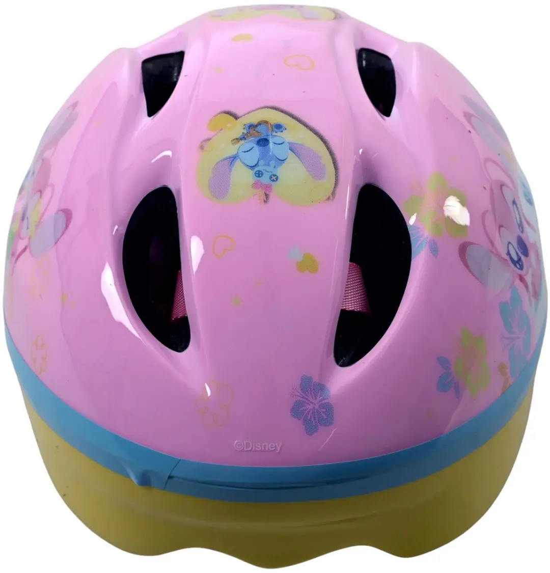 Volare Disney Stitch Fietshelm 52-56cm - Roze