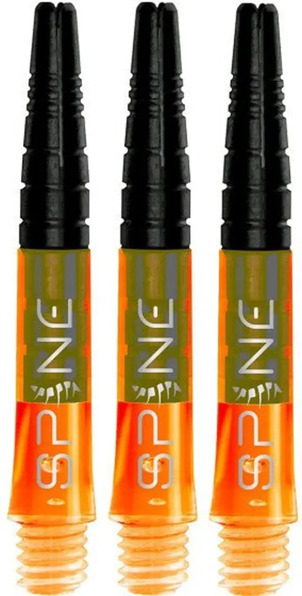 Bull's Spine Orange Dart Shafts BU-55267 - 3 Stuks