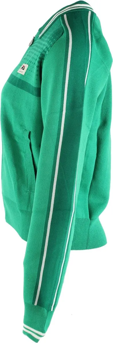 Fila Tarazona Knitted Jacket Trainingsjack - M - Groen