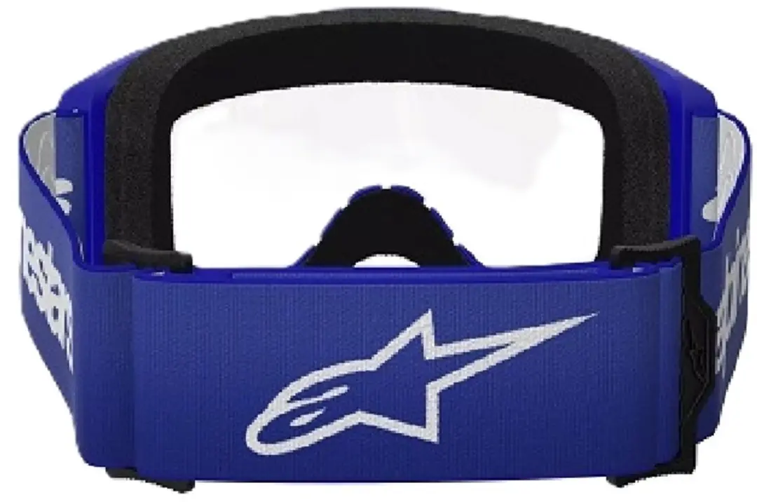 Alpinestars Vision 3 Cross Goggles - Blauw Helder Vizier