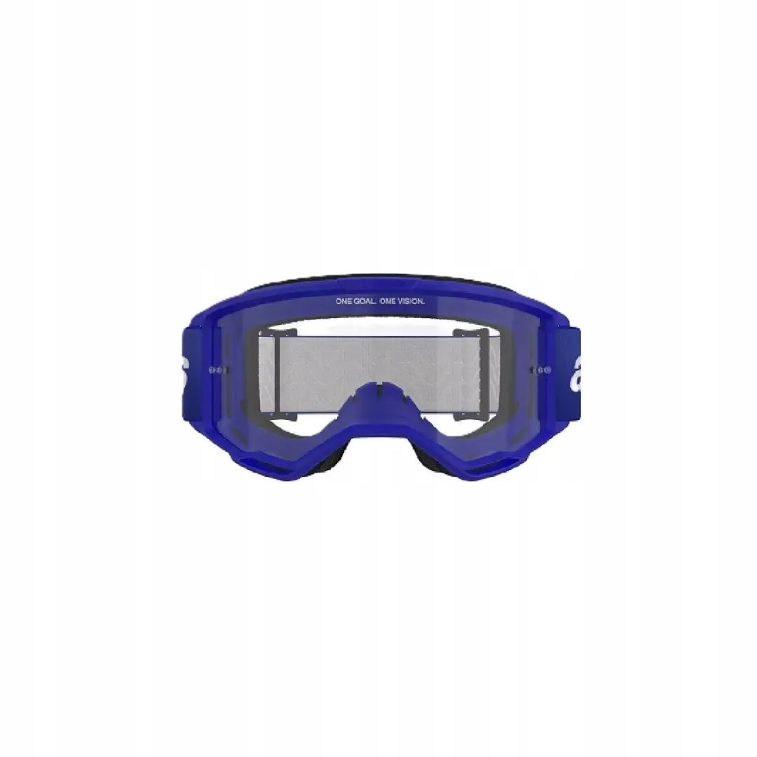 Alpinestars Vision 3 Cross Goggles - Blauw Helder Vizier
