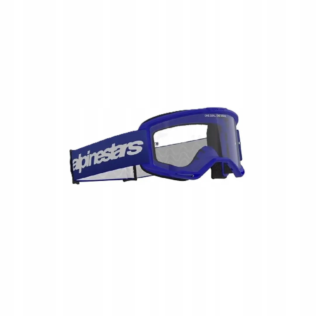 Alpinestars Vision 3 Cross Goggles - Blauw Helder Vizier