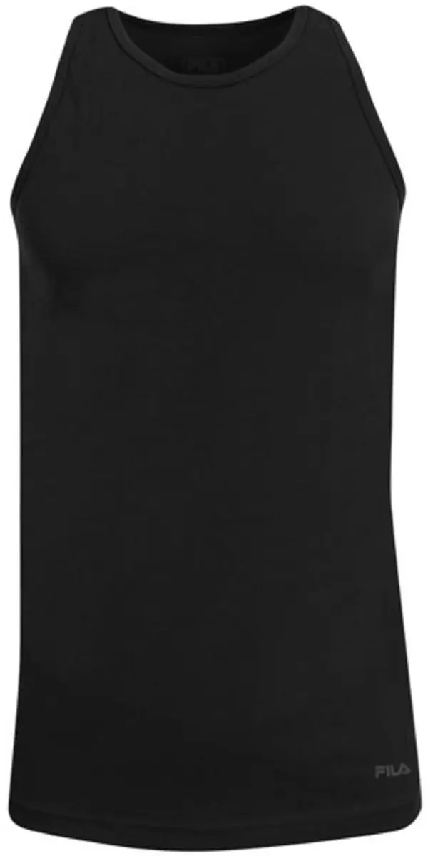 Fila Heren Man Tank Top Logo - Zwart L