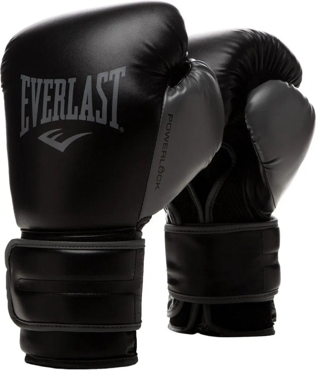 Everlast Powerlock 2 Pro Training Handschoen 16 oz - Zwart