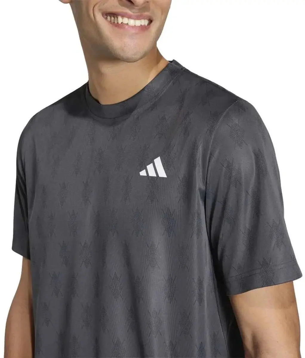 Adidas Club Graph T-shirt - Zwart S