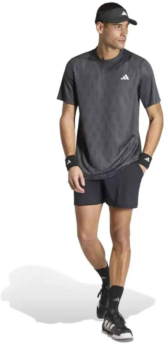 Adidas Club Graph T-shirt - Zwart S