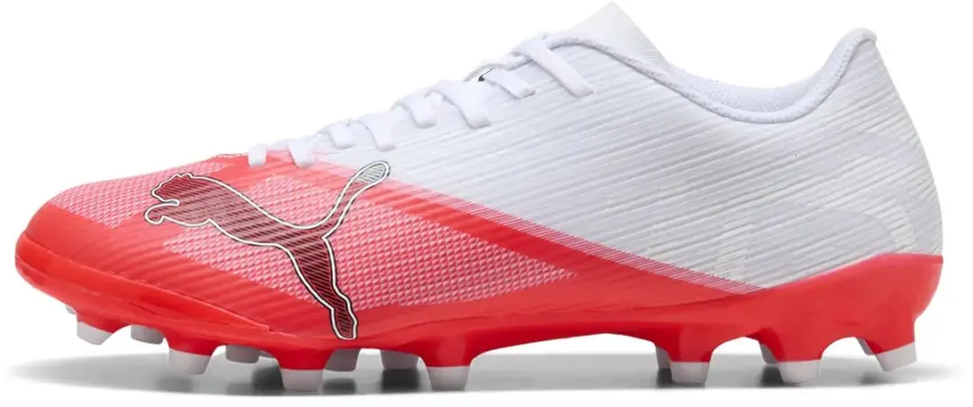 PUMA Ultra 7 Play Ag Voetbalschoenen - Rood/Wit - 40.5
