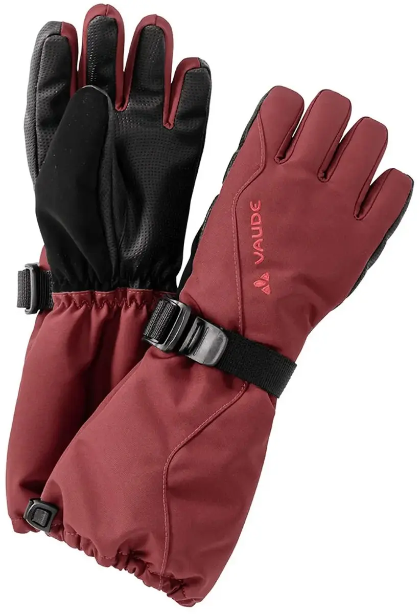 Vaude Snow Cup Handschoenen - Rood - 3 Jaar