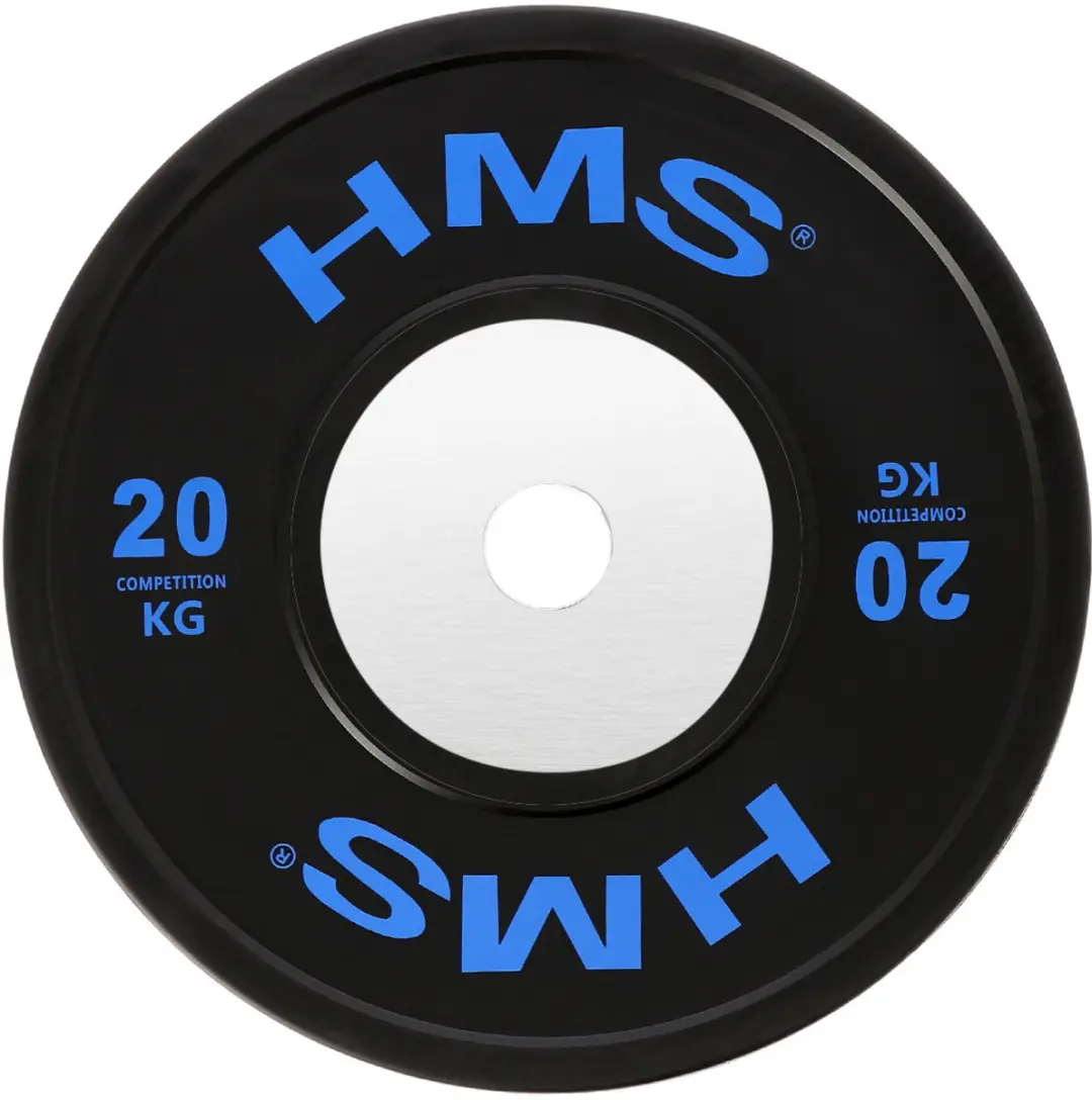 HMS Olympische Halterschijf Rubber 20kg