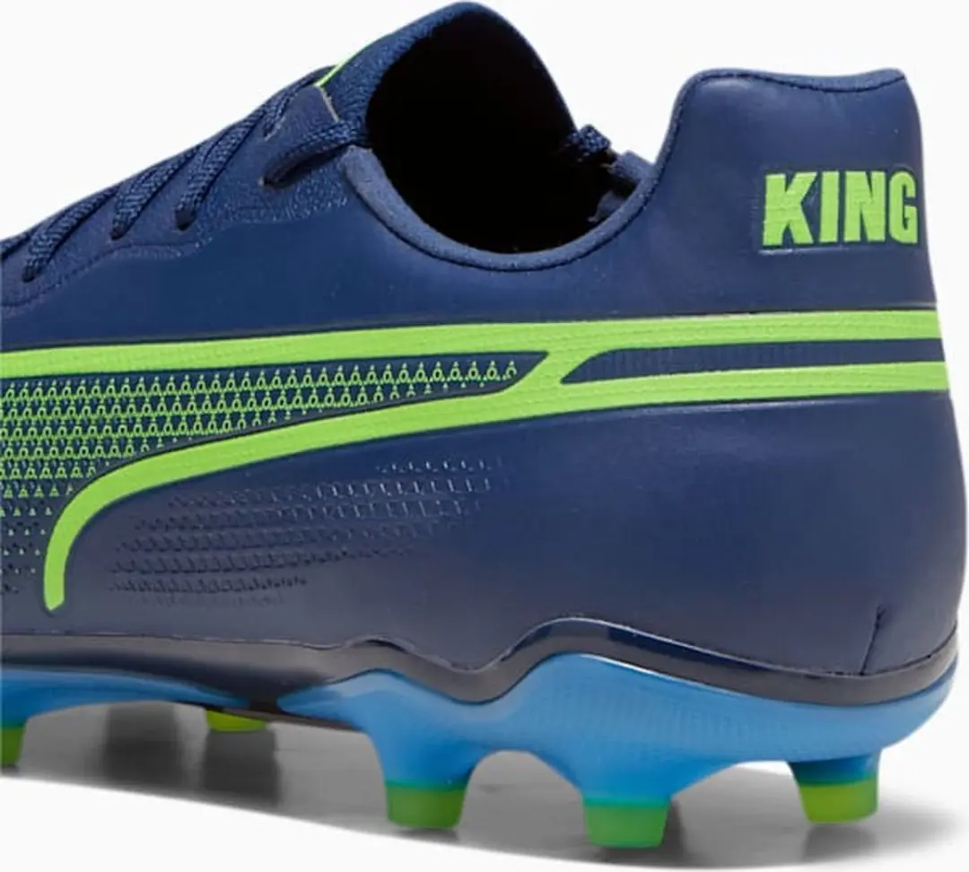PUMA KING PRO FG/AG Voetbalschoenen - Blauw