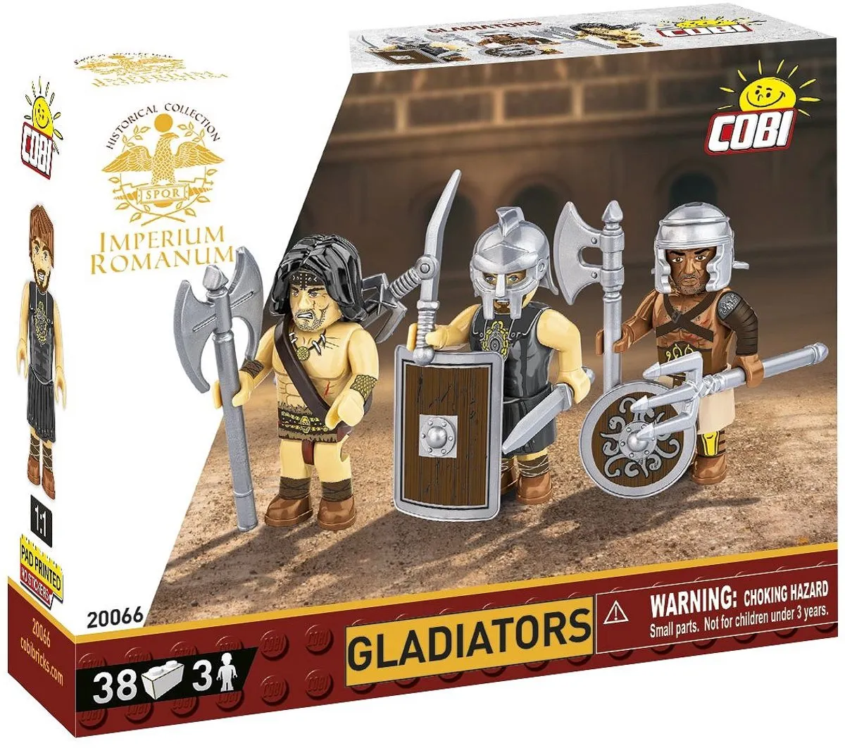 Cobi Gladiatoren COBI-20066 - 38 Onderdelen - Meerkleurig