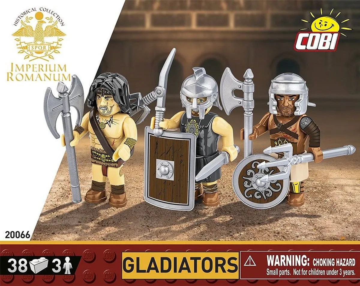 Cobi Gladiatoren COBI-20066 - 38 Onderdelen - Meerkleurig
