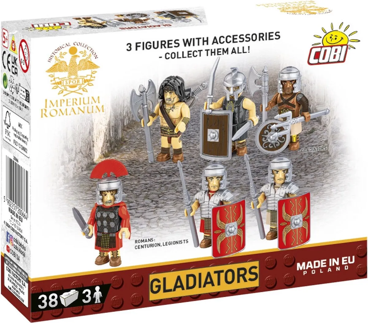 Cobi Gladiatoren COBI-20066 - 38 Onderdelen - Meerkleurig
