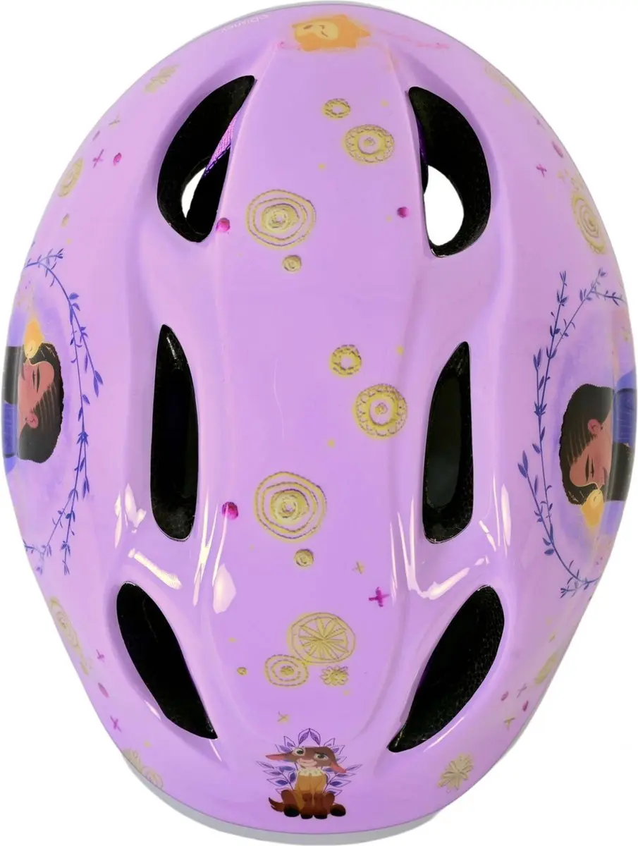 Volare Disney WISH Fietshelm - 52-56 cm - Paars