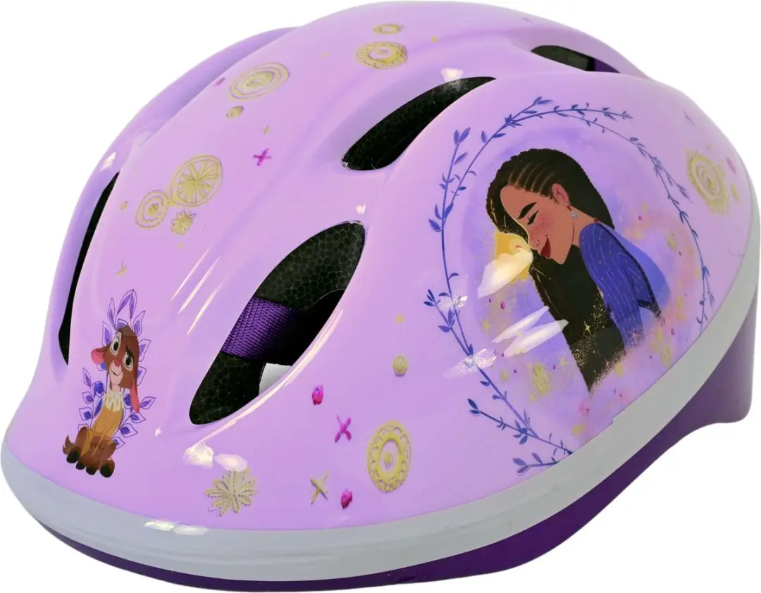 Volare Disney WISH Fietshelm - 52-56 cm - Paars - afbeelding 6 van 6