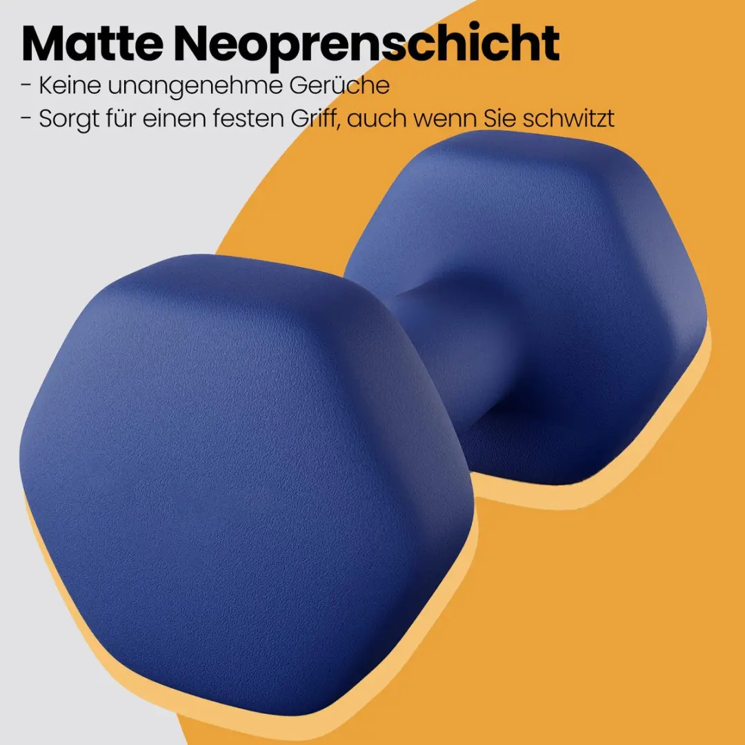 Songmics Halters 5 kg - Set van 2 Stuks - Blauw