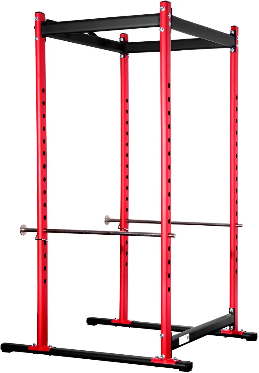HMS KLT21 Krachtstation - Multitrainingsfunctie - Rood/Zwart