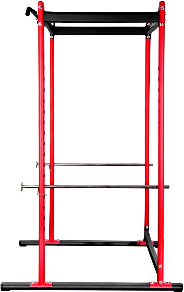 HMS KLT21 Krachtstation - Multitrainingsfunctie - Rood/Zwart