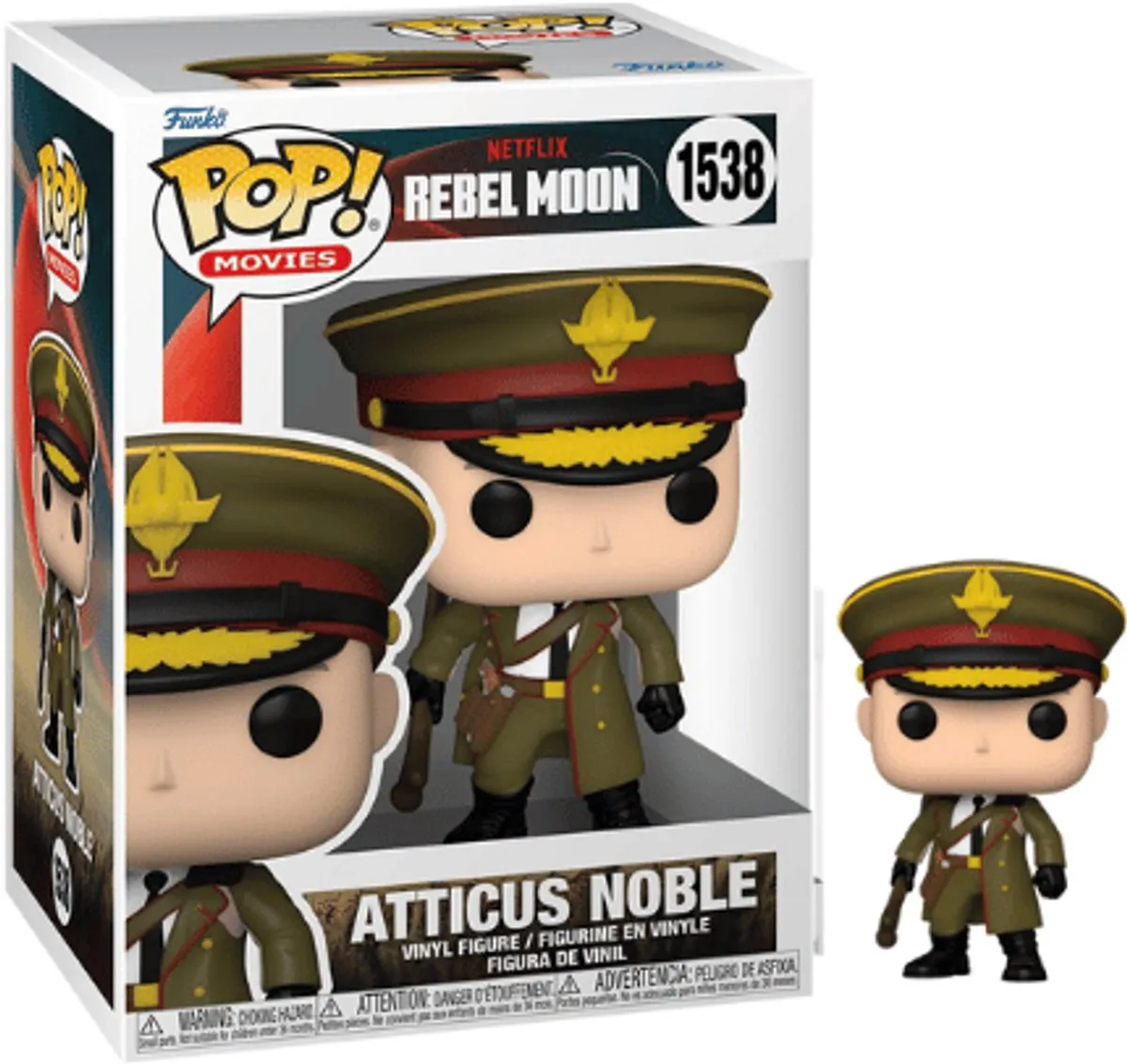 Funko Pop Movies Rebel Moon Atticus Noble #1538 - Multi