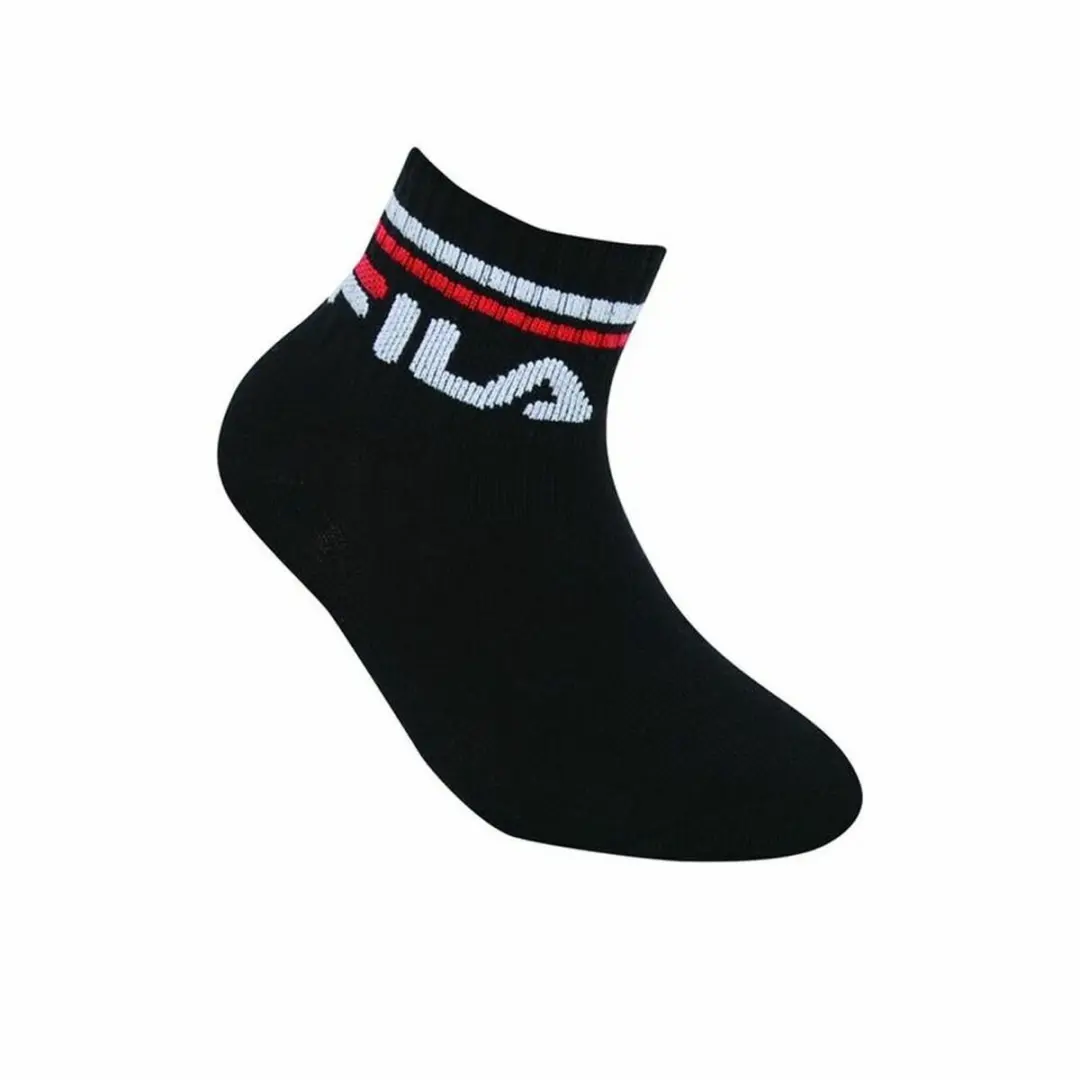 Fila Quarter Plain Sokken - 27-30 Zwart