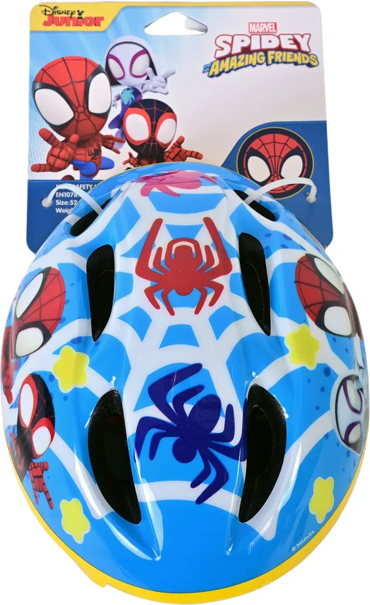 Volare Spidey and his amazing friends Fietshelm - 52-56cm Rood - afbeelding 6 van 6