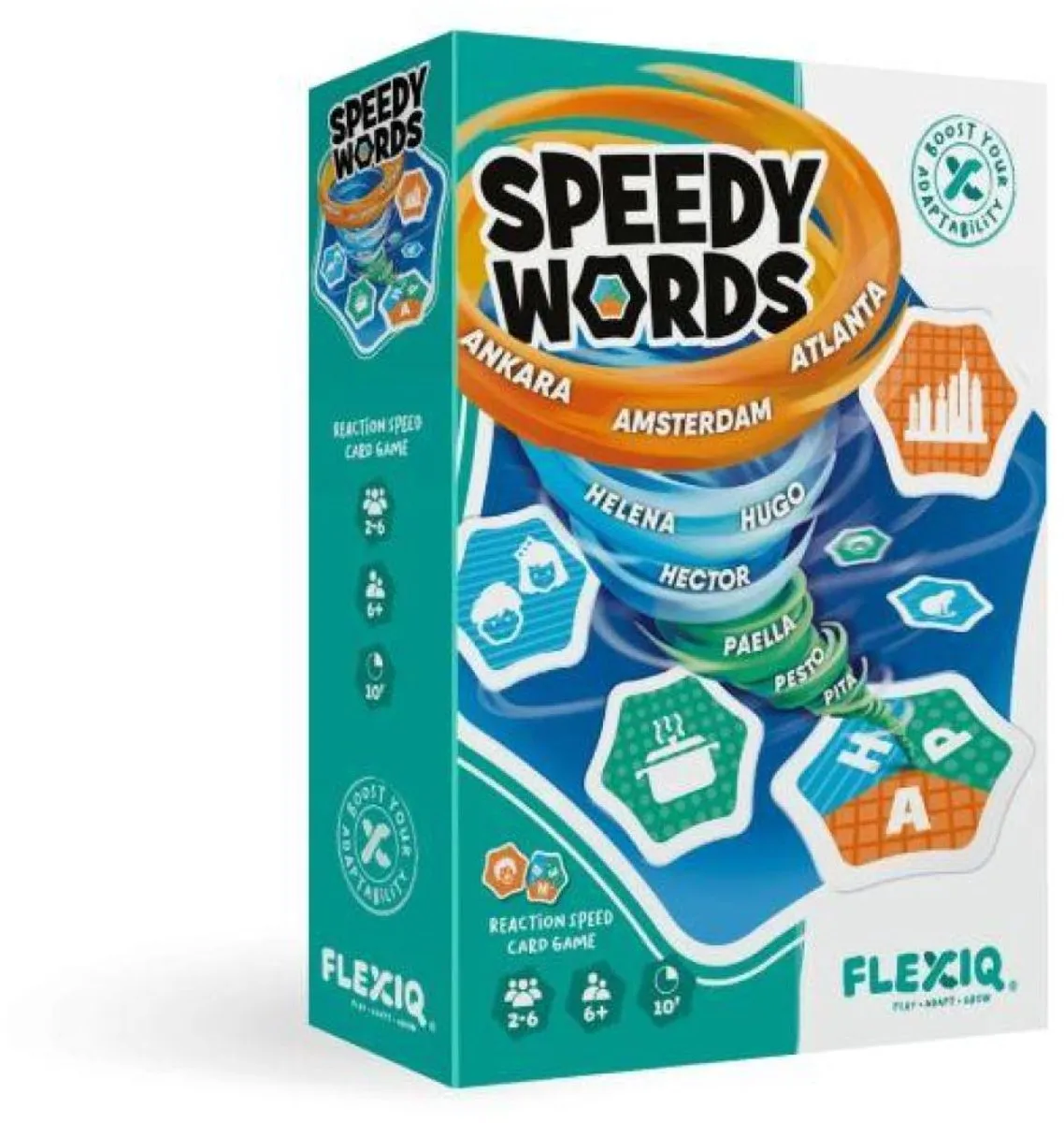 Asmodee Speedy Words Kaartspel - 2-6 Spelers