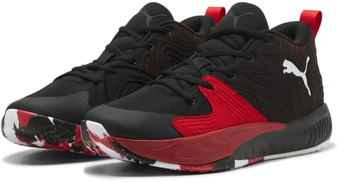 PUMA Court Pro 3 Basketbalschoenen - Zwart - EU 41