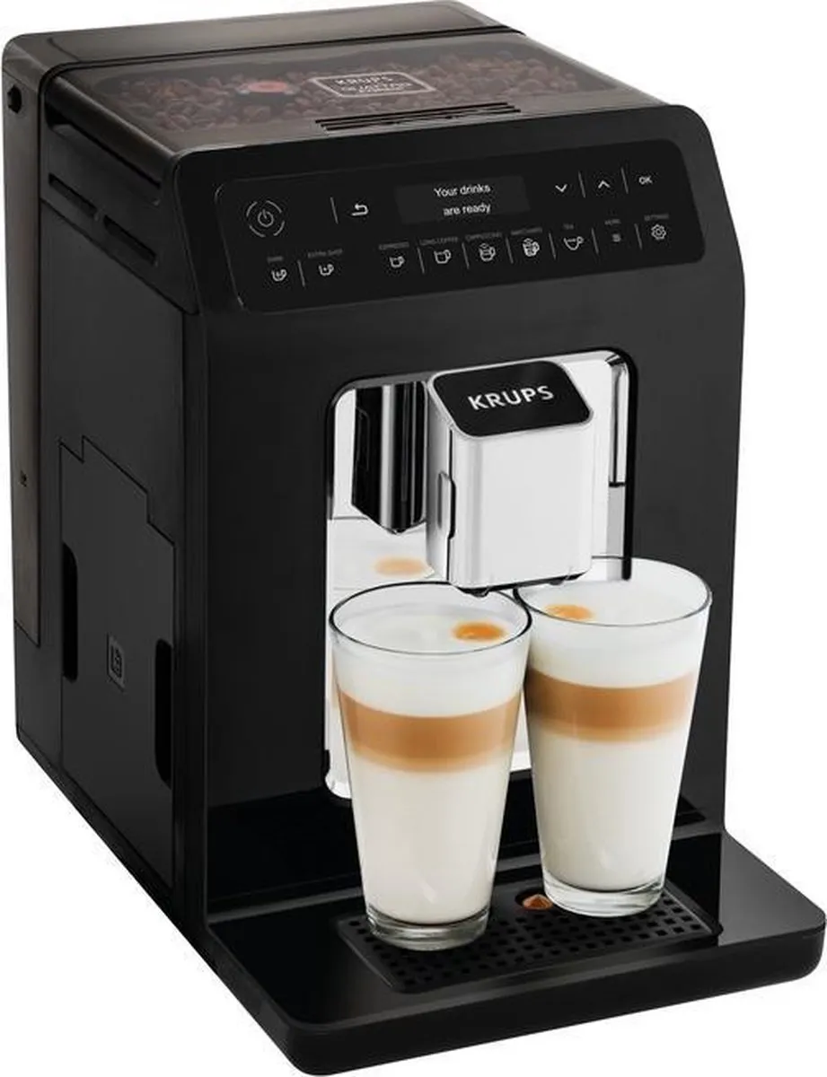 Krups Evidence EA870810 Halfautomatische Espressomachine - 3L - Zwart