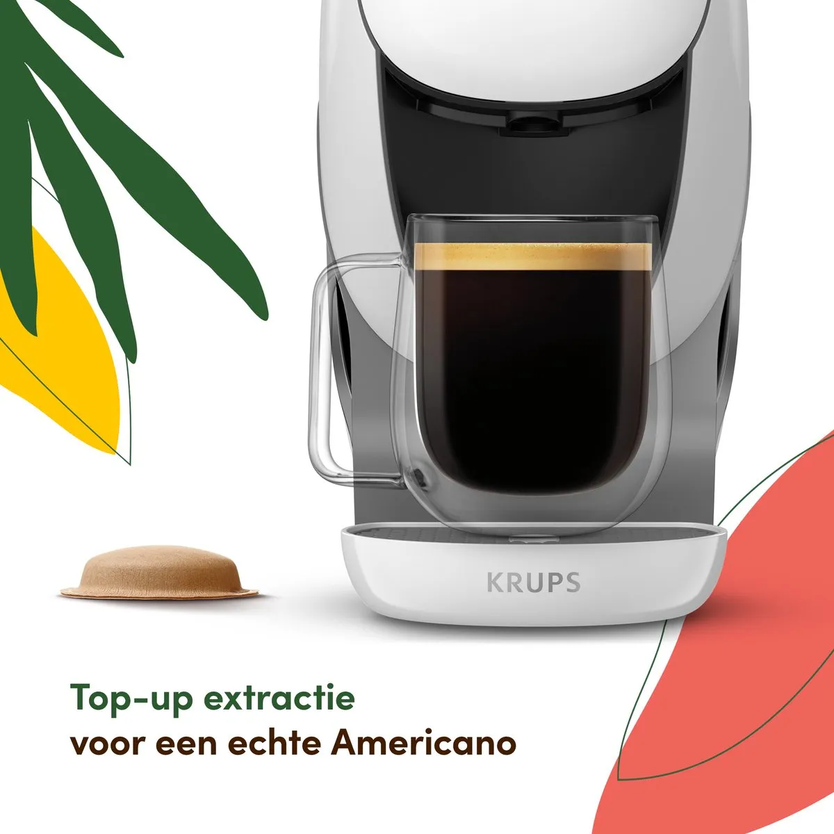 Krups Nescafé Dolce Gusto NEO YY5677 Koffiemachine - 1 Programma - 1L - Wit