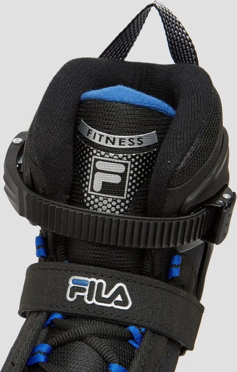 Fila Crossfit 84 Inline Skates - 84mm - Zwart/Blauw - Maat 37,5