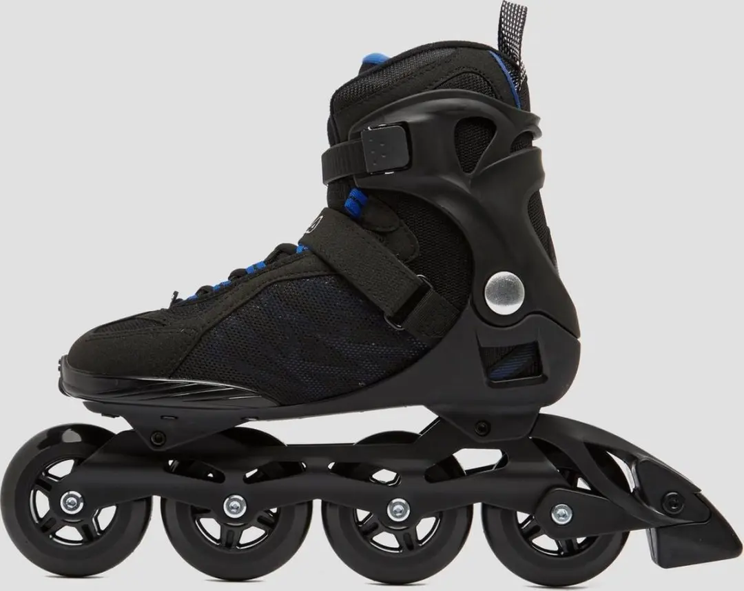 Fila Crossfit 84 Inline Skates - 84mm - Zwart/Blauw - Maat 37,5