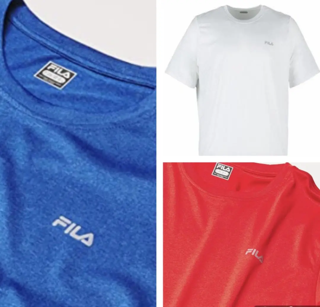 Fila Heren T-shirt Regular Fit - Grijs S