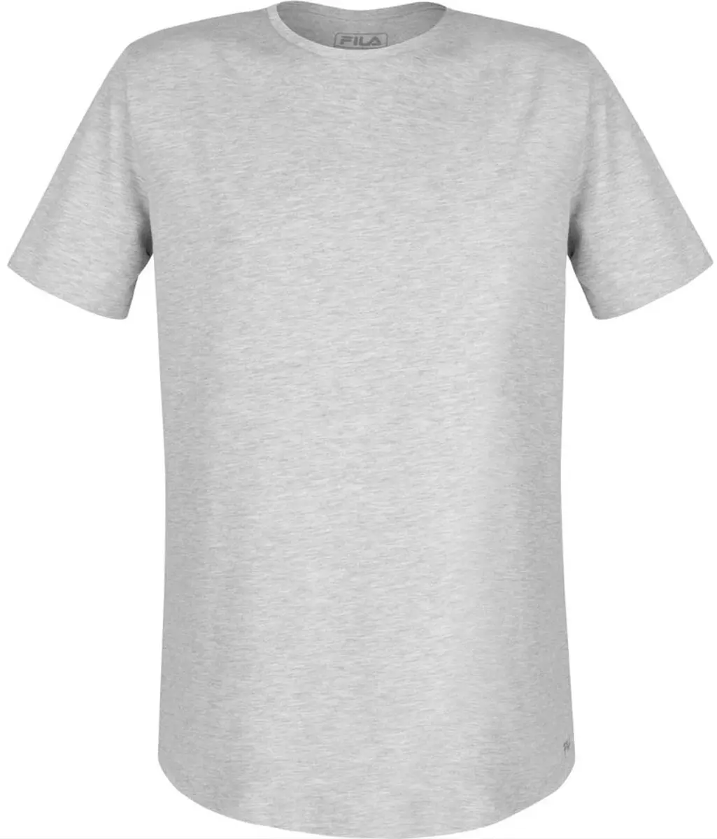 Fila Heren T-shirt Regular Fit - Grijs S