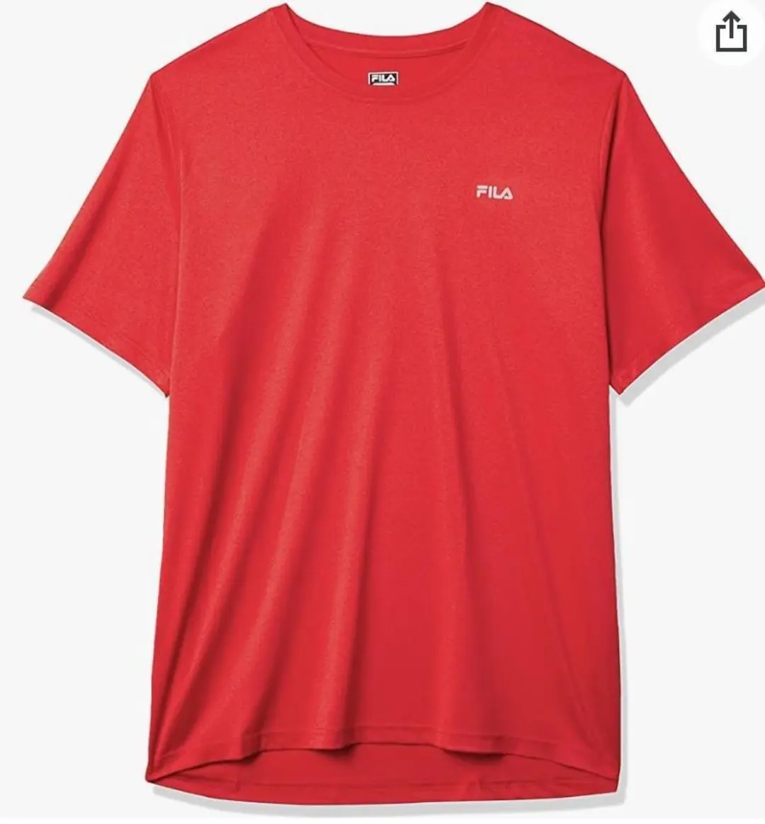 Fila Heren T-shirt Regular Fit - Grijs S