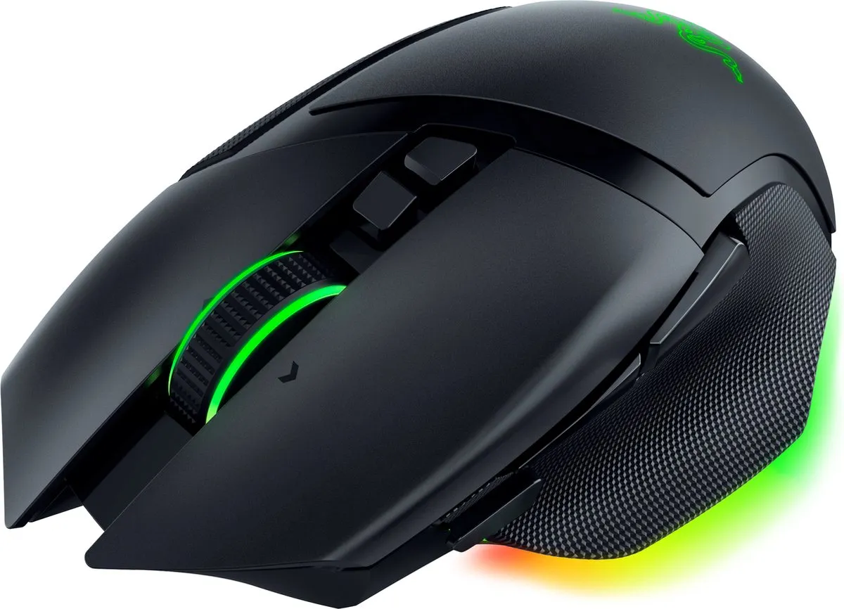 Razer Basilisk V3 Pro RZ01-05240100-R3G1 Draadloze Gaming Muis - 13 Knoppen - Zwart - afbeelding 6 van 6