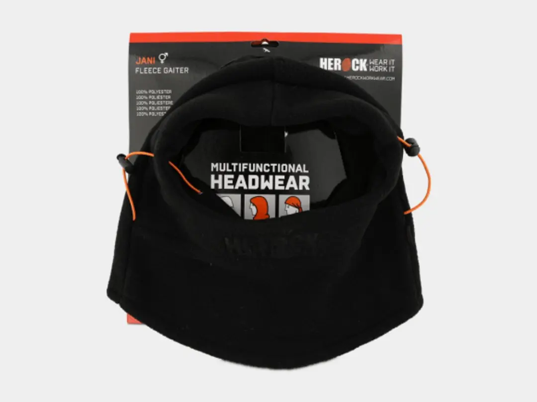 Herock Jani Fleece Capuchon - One Size - Zwart