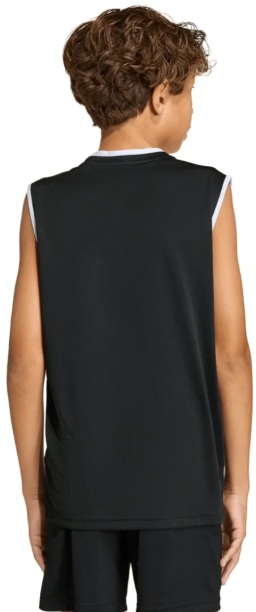 Adidas Entrada 26 Tanktop Kinderen 152 - Zwart/Wit