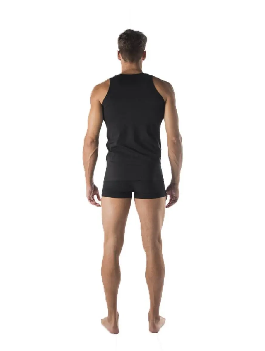 Fila Heren Man Tank Top Logo - Zwart S