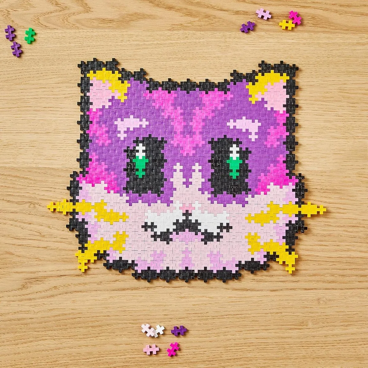 Plus-Plus Puzzle by Number Kat Poes 500 Stuks