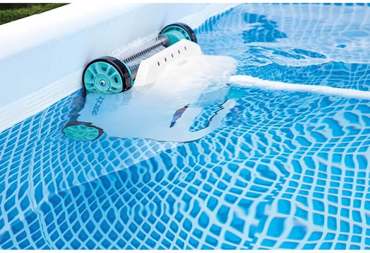 Intex Deluxe Auto Zwembadreiniger ZX300 28005 - Wit/Blauw