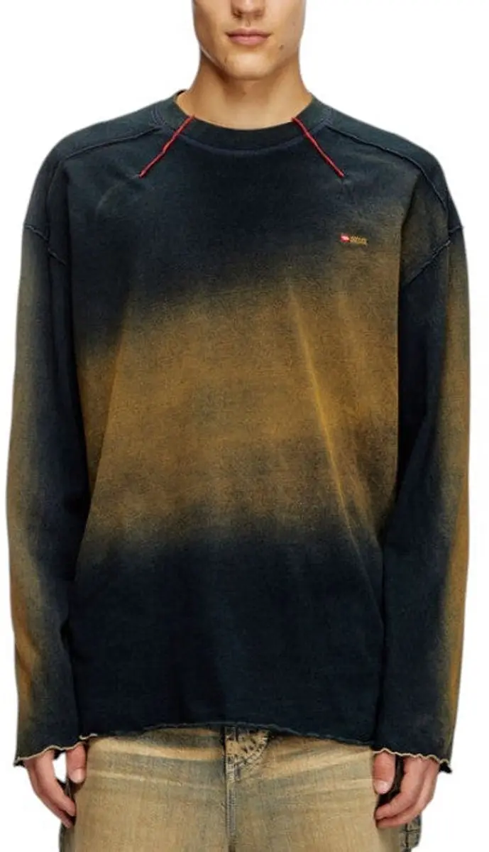 Diesel T-crao-ls Heren T-shirt L