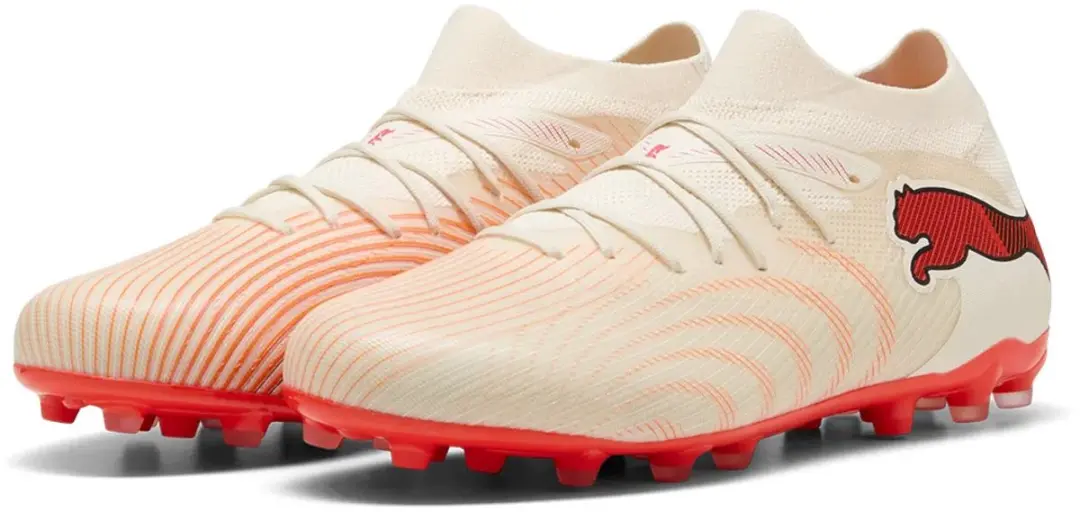 PUMA Future 9 Match Mg Voetbalschoenen 40 - Beige