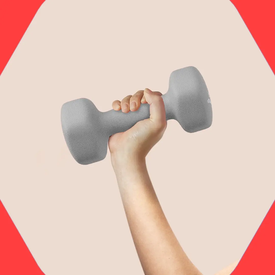 Songmics Zeshoekige Dumbbells 2x2kg - Groen