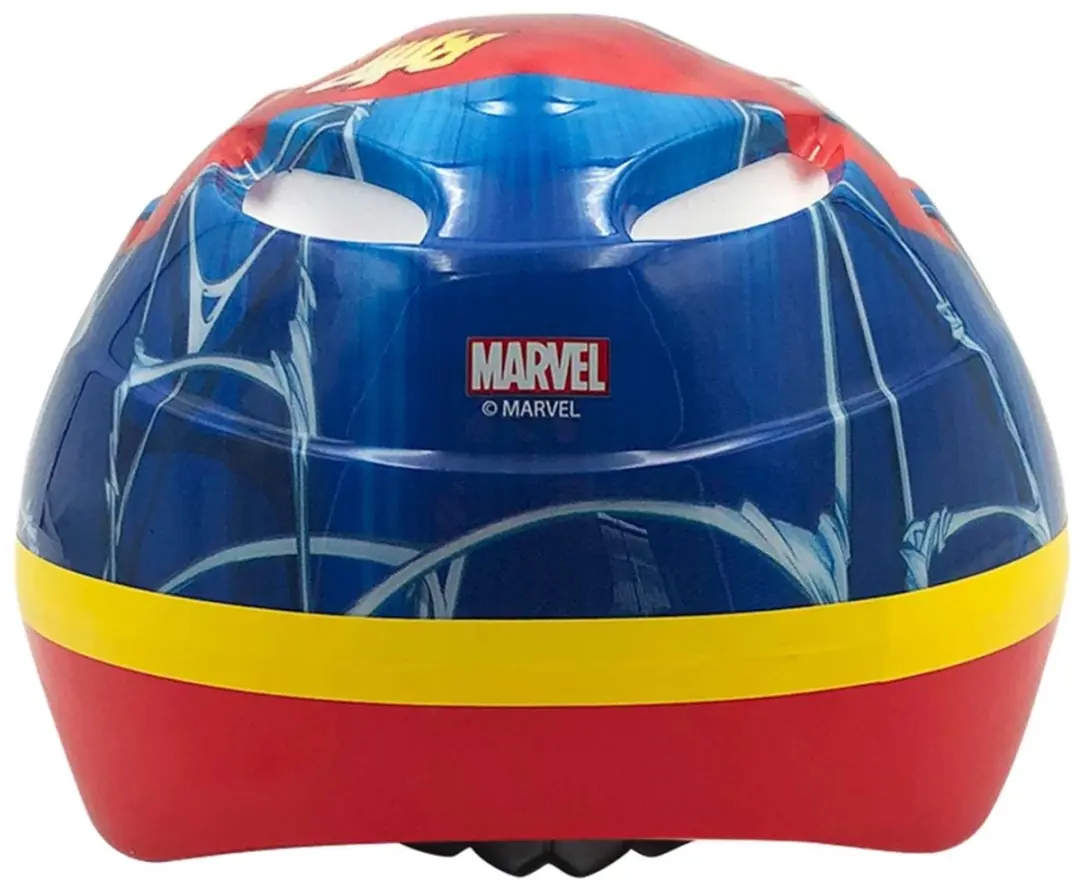 Volare Marvel Spiderman Fietshelm - 51-55cm - Blauw/Rood